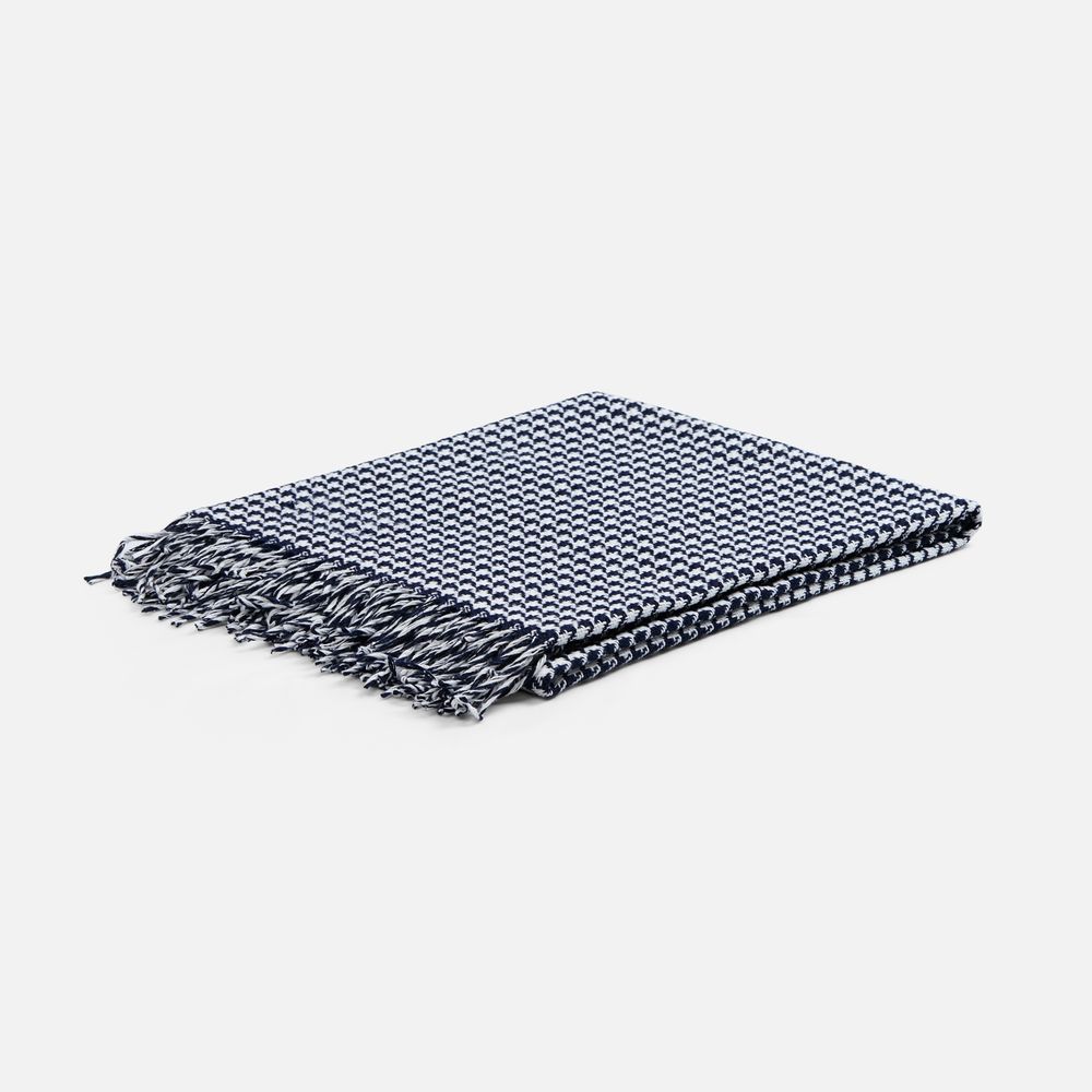 Плед Cambon, иссиня-черный (Изображение 2)