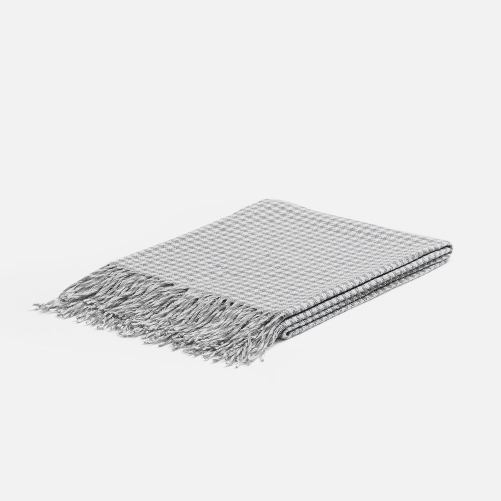 Плед Cambon, светло-серый (Изображение 2)