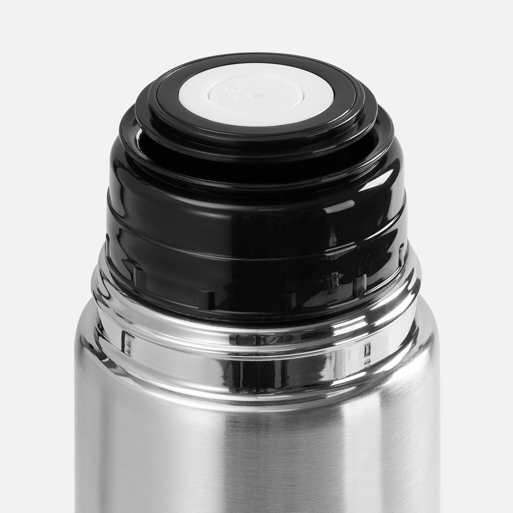 Термос Plain 750, ver.2, серебристый (Изображение 4)