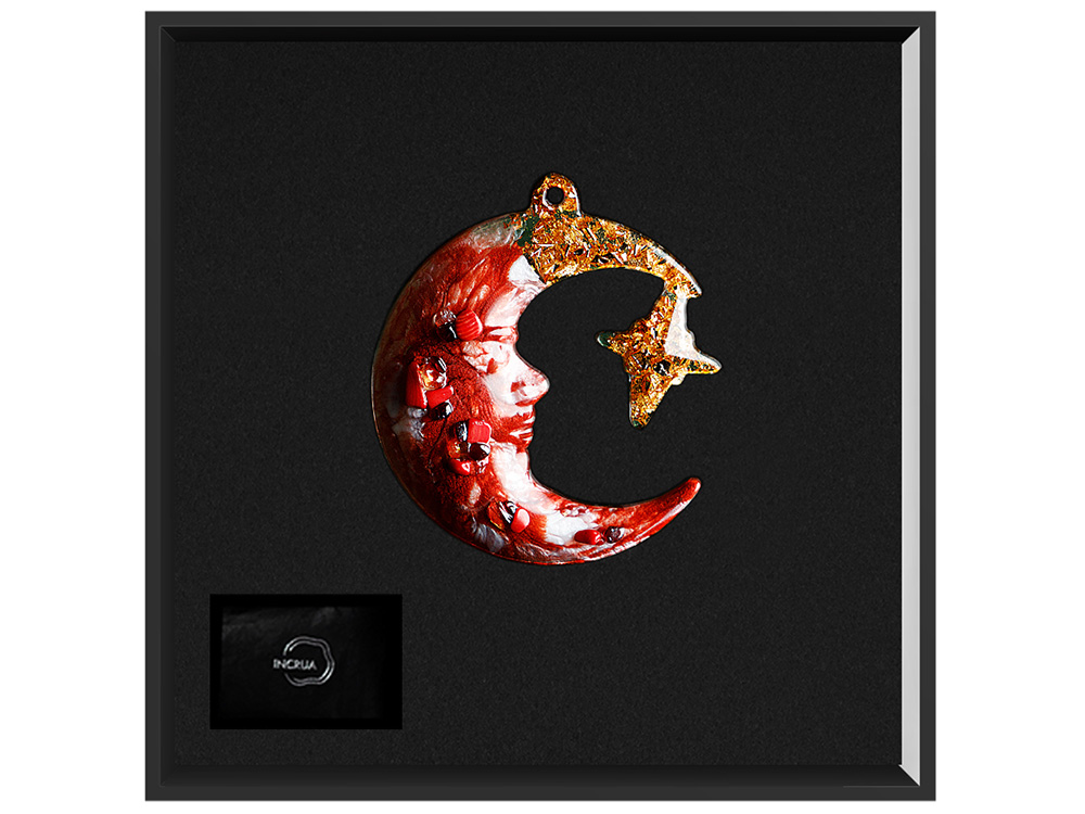 Елочные игрушки (Полумесяц) Гранат (Изображение 2)