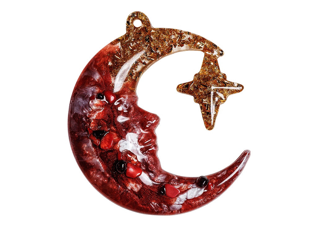 Елочные игрушки (Полумесяц) Гранат (Изображение 4)