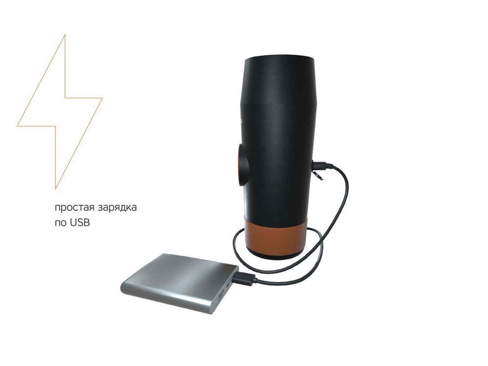 Портативная кофемашина Rombica Barista CTG-1 с логотипом Rombica (Р) (Изображение 3)