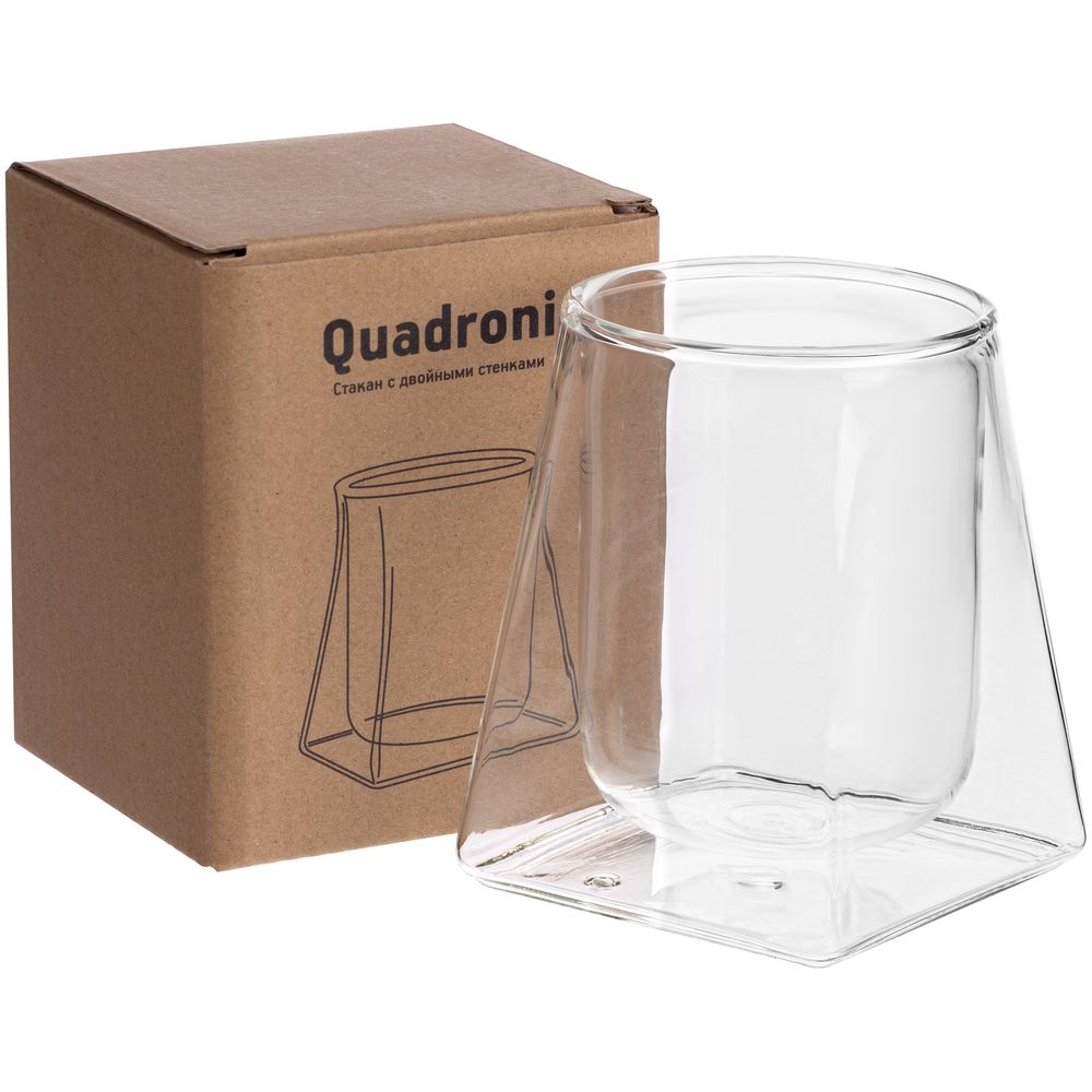 Стакан с двойными стенками Quadroni (Изображение 3)