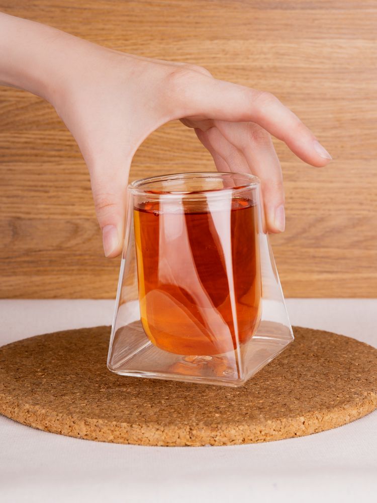 Стакан с двойными стенками Quadroni (Изображение 4)