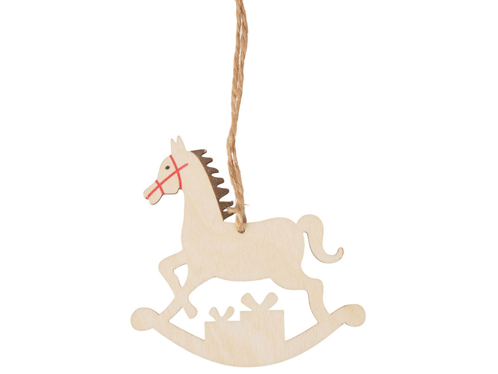 Елочная подвеска - лошадка (печать с 2 сторон) (Изображение 4)