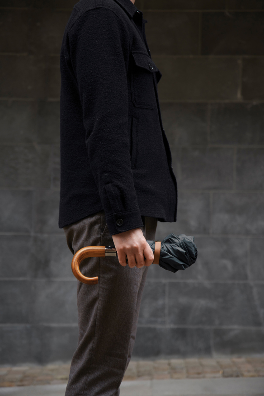 Складной зонт VINGA Bosler из rPET AWARE™, d96 см (Изображение 5)