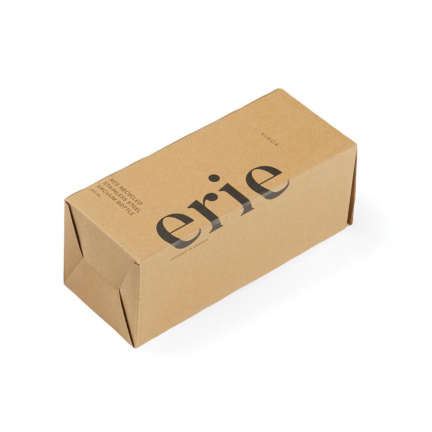 Термобутылка VINGA Erie из переработанной стали RCS, 450 мл (Изображение 2)