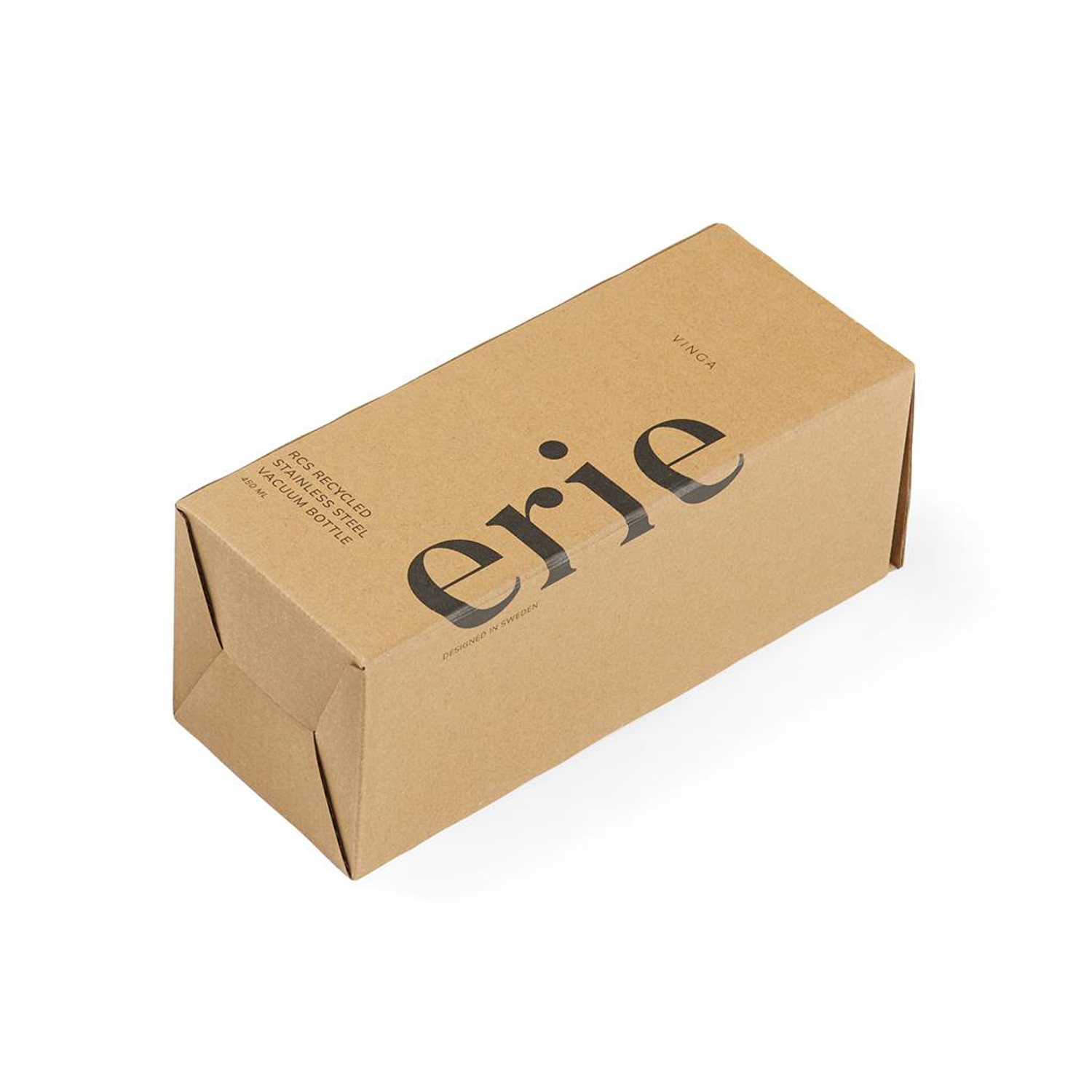 Термобутылка VINGA Erie из переработанной стали RCS, 450 мл (Изображение 2)