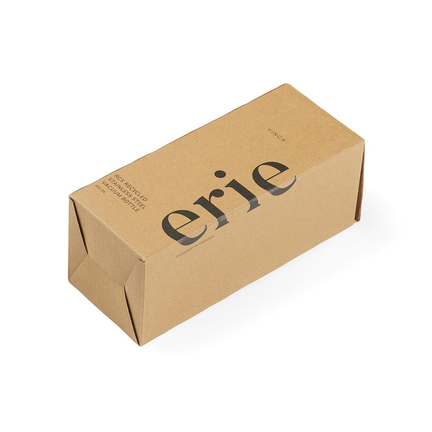 Термобутылка VINGA Erie из переработанной стали RCS, 450 мл (Изображение 2)