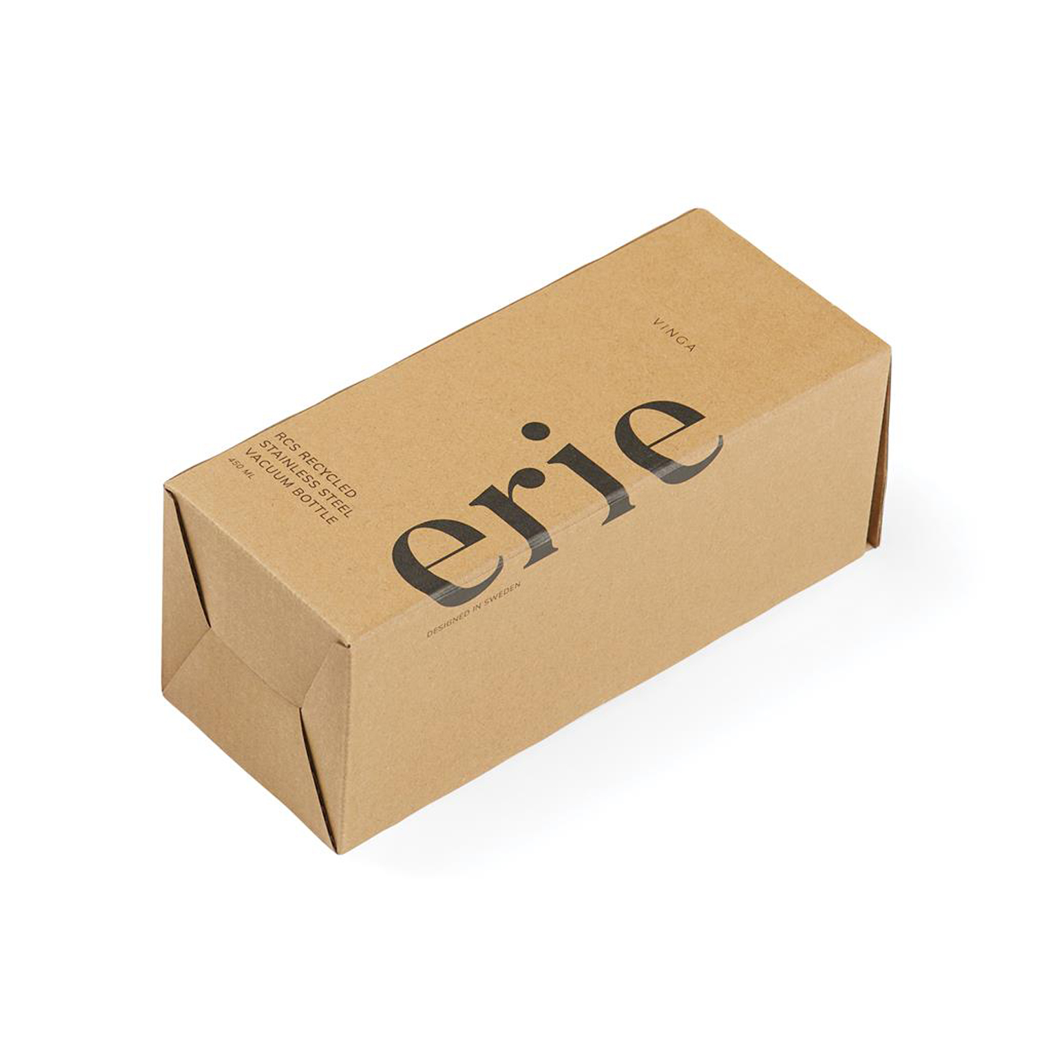 Термобутылка VINGA Erie из переработанной стали RCS, 450 мл (Изображение 2)