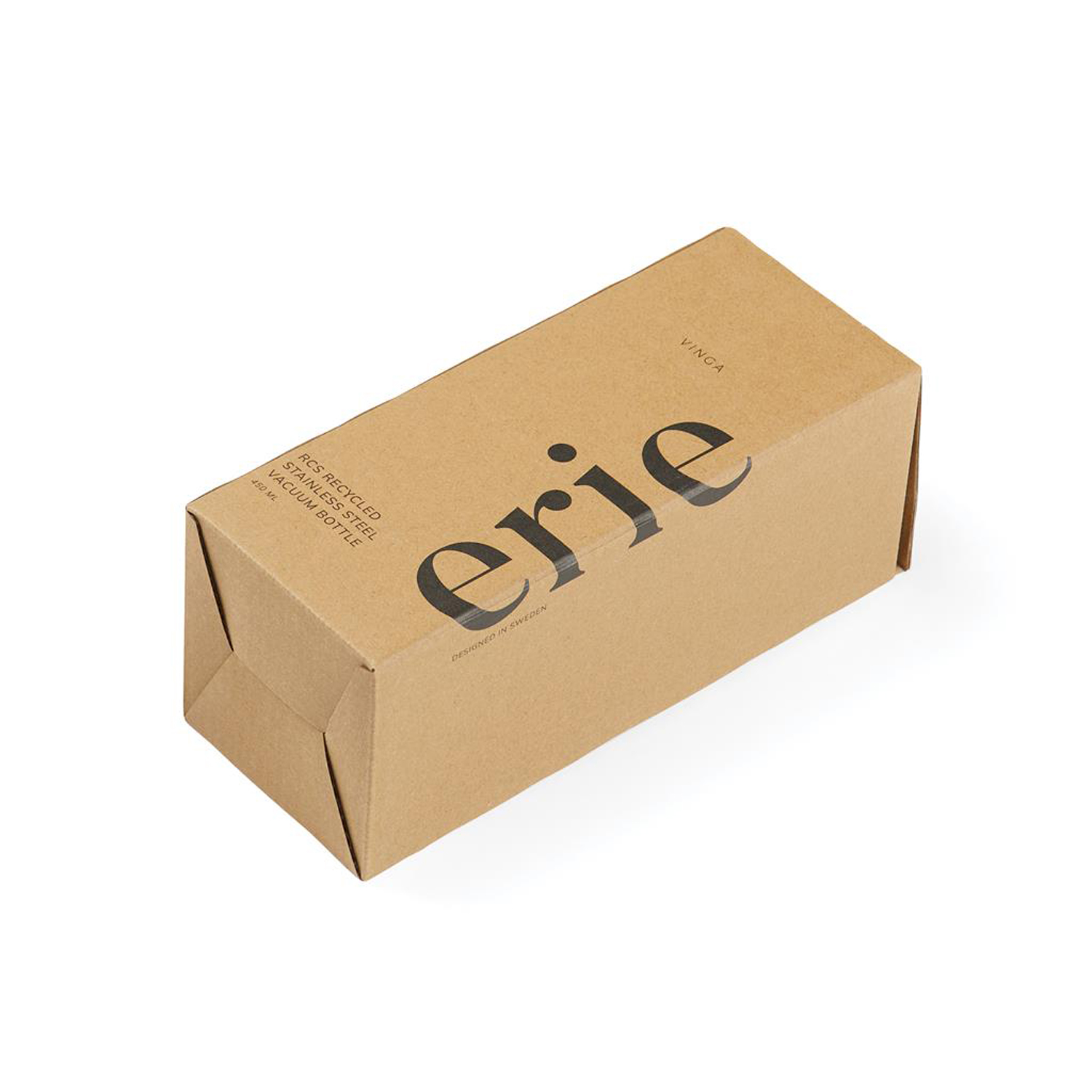 Термобутылка VINGA Erie из переработанной стали RCS, 450 мл (Изображение 2)