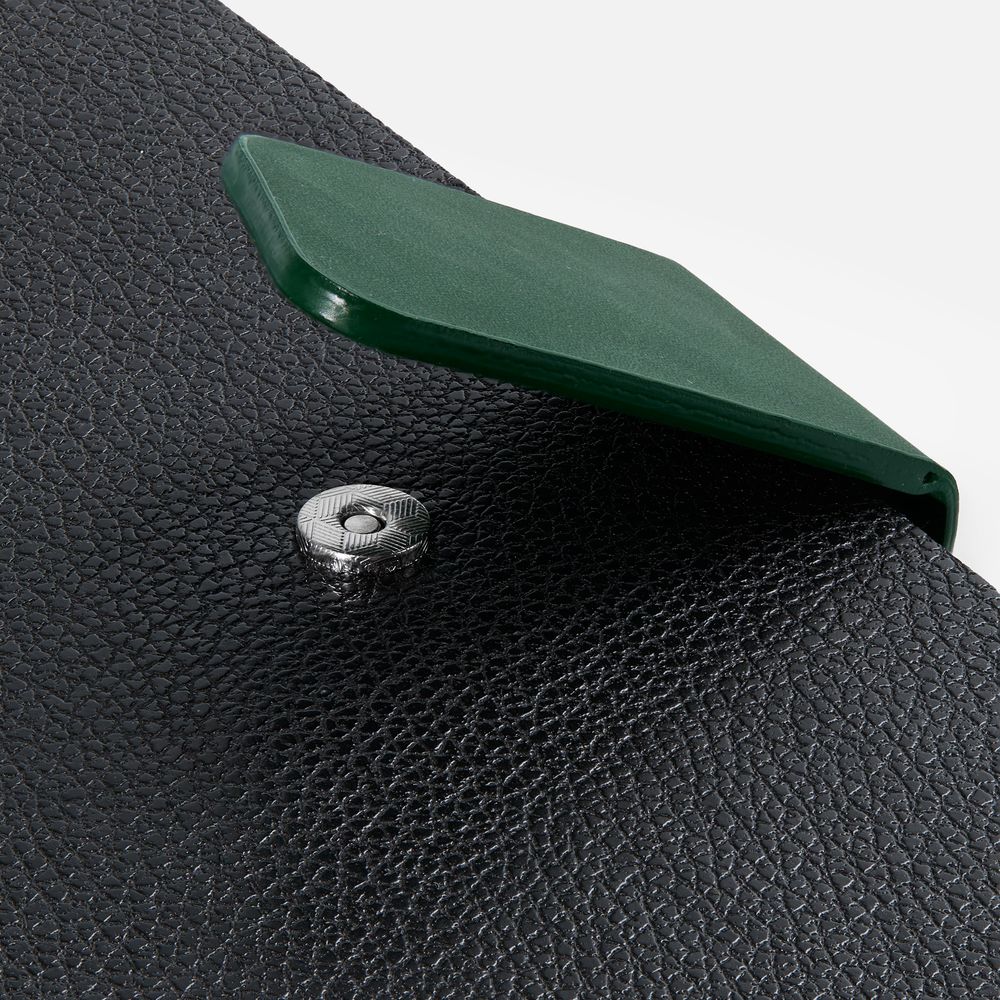 Ежедневник Boom, недатированный, черный с зеленым (Изображение 6)