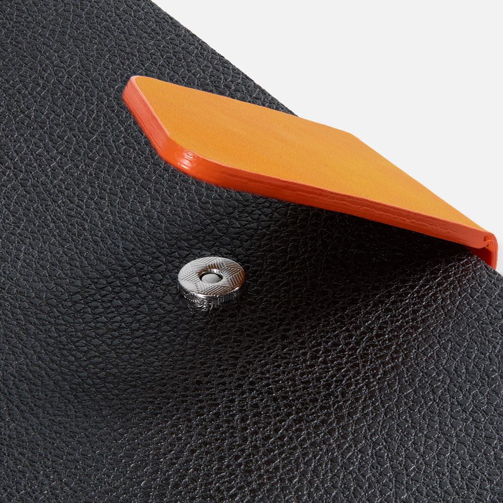 Ежедневник Boom, недатированный, черный с оранжевым (Изображение 6)