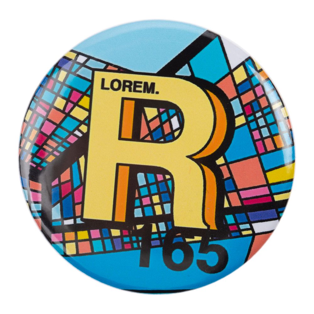 Значок закатной Pinback Print, L (Изображение 5)