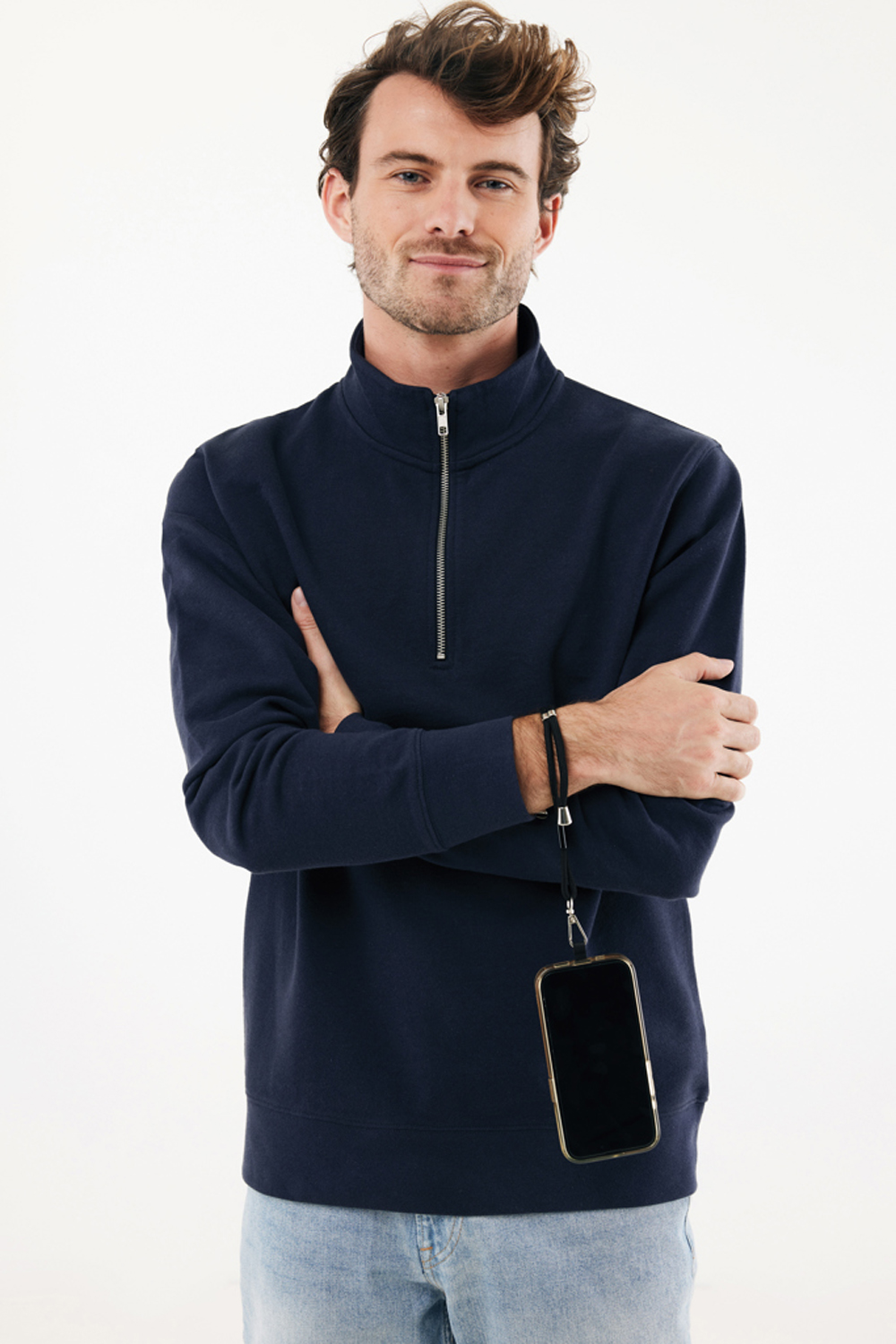 Ремешок-держатель для телефона CarryLoop на запястье из rPET RCS (Изображение 8)