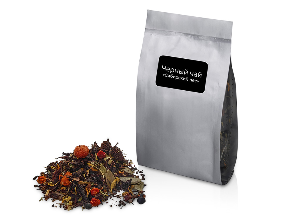 Чай черный Сибирский лес, серия Herbalis (серебристый)  (Изображение 1)
