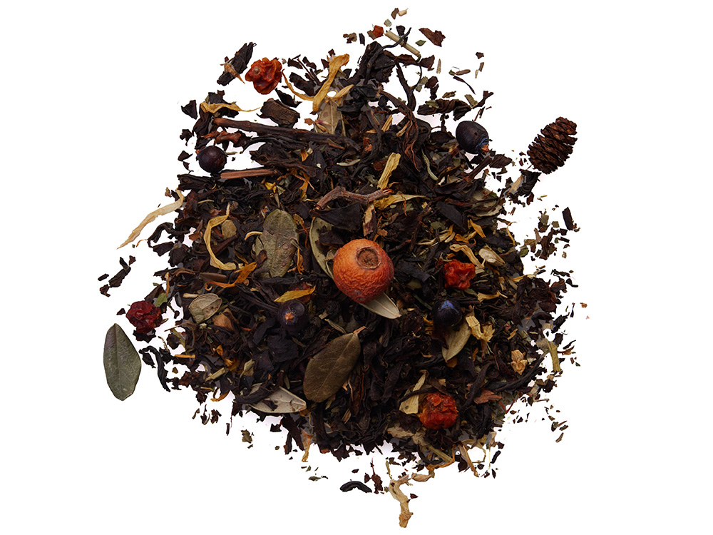 Чай черный Сибирский лес, серия Herbalis (серебристый)  (Изображение 4)