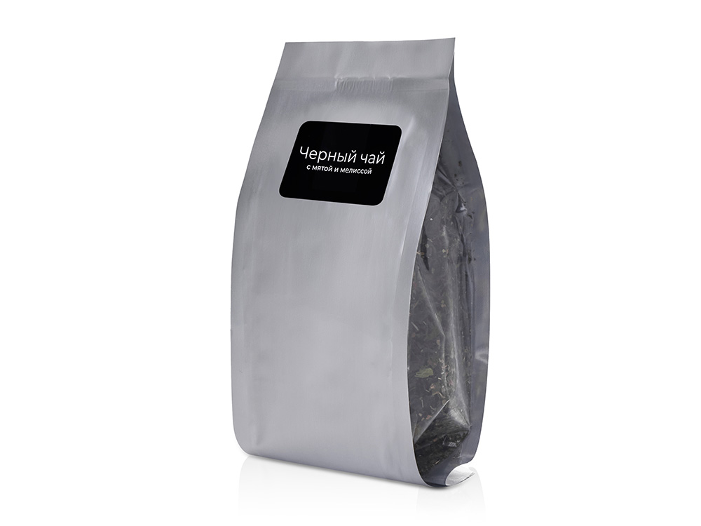 Чай черный с мятой и мелиссой, серия Herbalis (серебристый)  (Изображение 2)