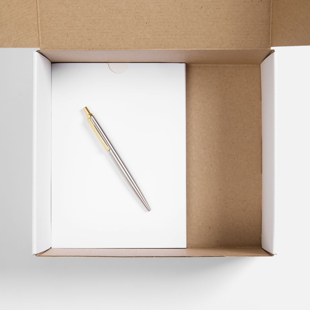 Набор «Планы на счастье», белый с золотистым (Изображение 3)