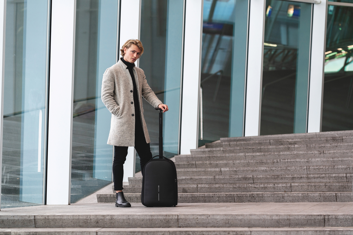 Антикражный рюкзак на колесах Bobby (Изображение 35)