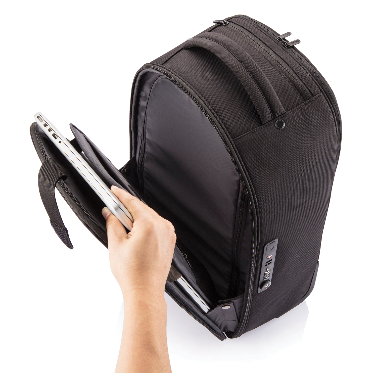 Антикражный рюкзак на колесах Bobby (Изображение 21)