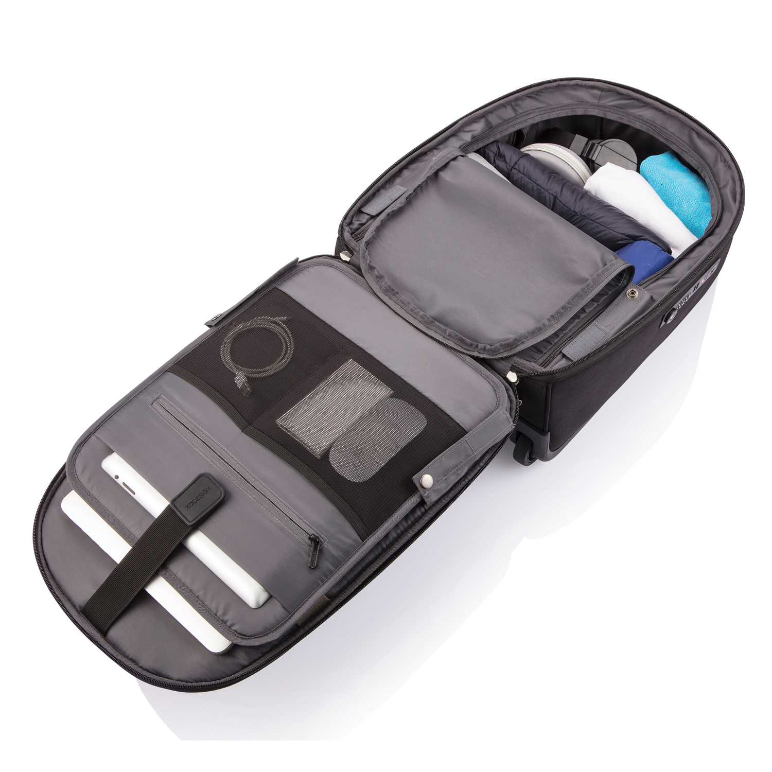 Антикражный рюкзак на колесах Bobby (Изображение 19)