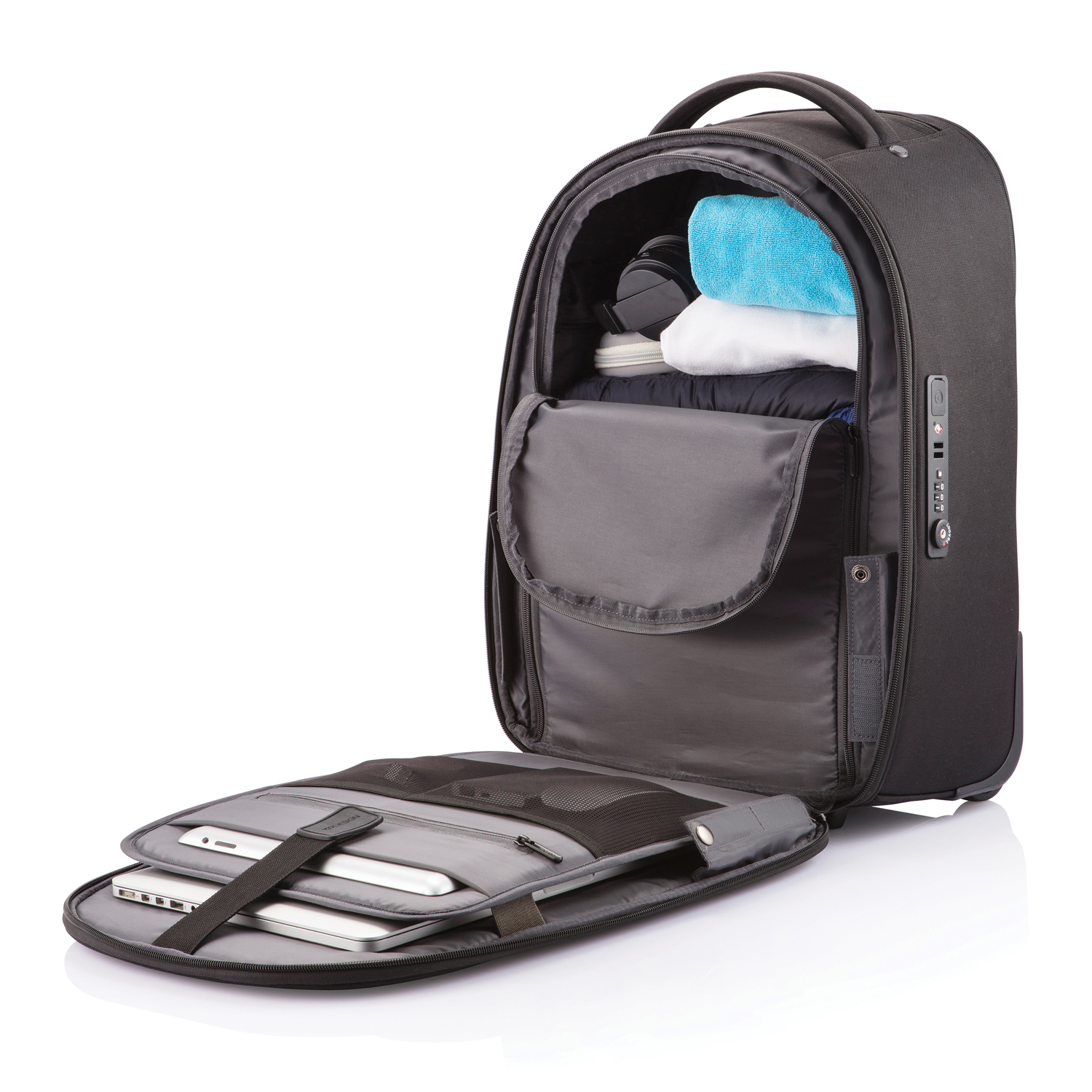 Антикражный рюкзак на колесах Bobby (Изображение 17)