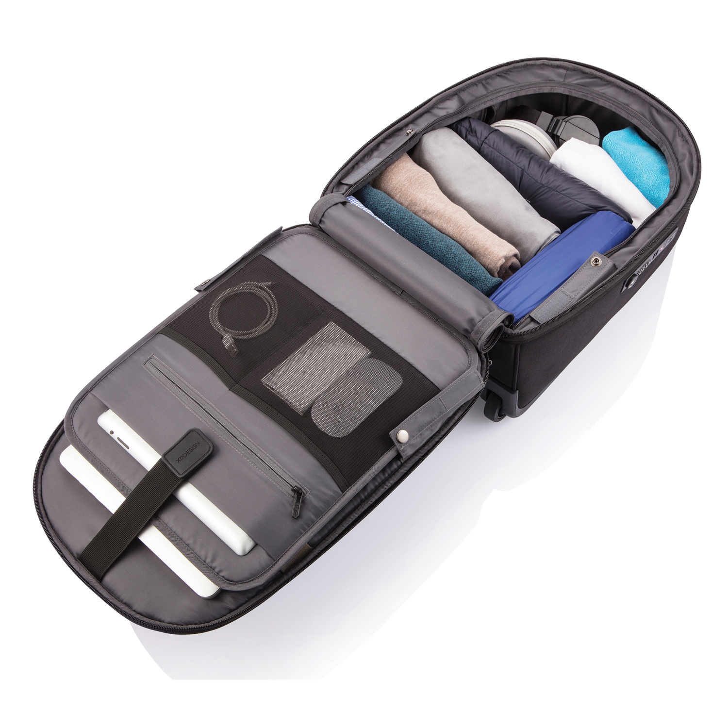 Антикражный рюкзак на колесах Bobby (Изображение 18)