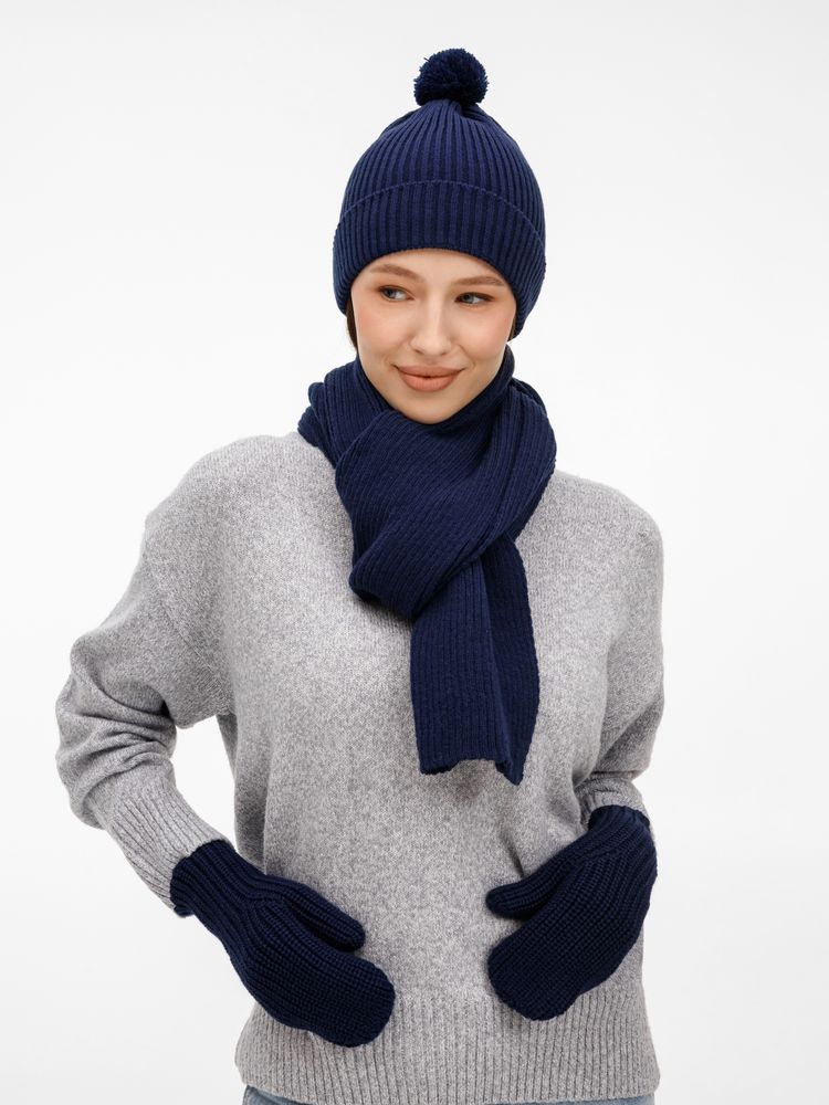 Варежки Catch Match, темно-синие, размер S/M (Изображение 4)