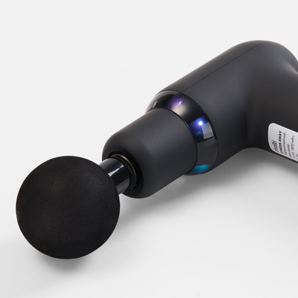 Перкусcионный массажер Stress Away, черный (Изображение 5)