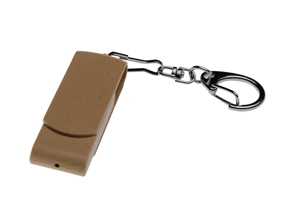 USB 3.0- флешка промо Варуна на 64 Гб с поворотным механизмом (коричневый) 64Gb (Изображение 2)