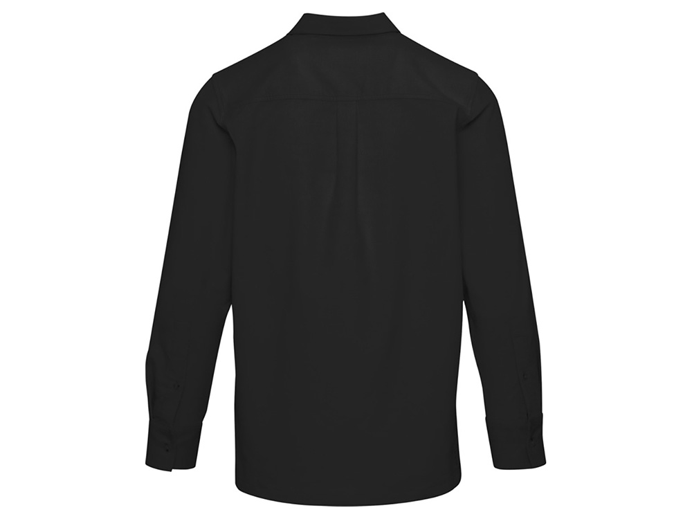 Рубашка вельветовая Alum, унисекс (черный) 2XL (Изображение 3)