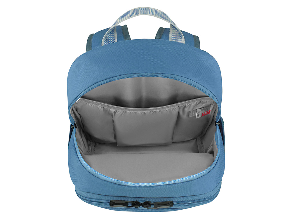 Рюкзак WENGER Tyon 15.6, голубой, переработанный ПЭТ/Полиэстер, 32х18х48 см, 23 л. (Изображение 5)