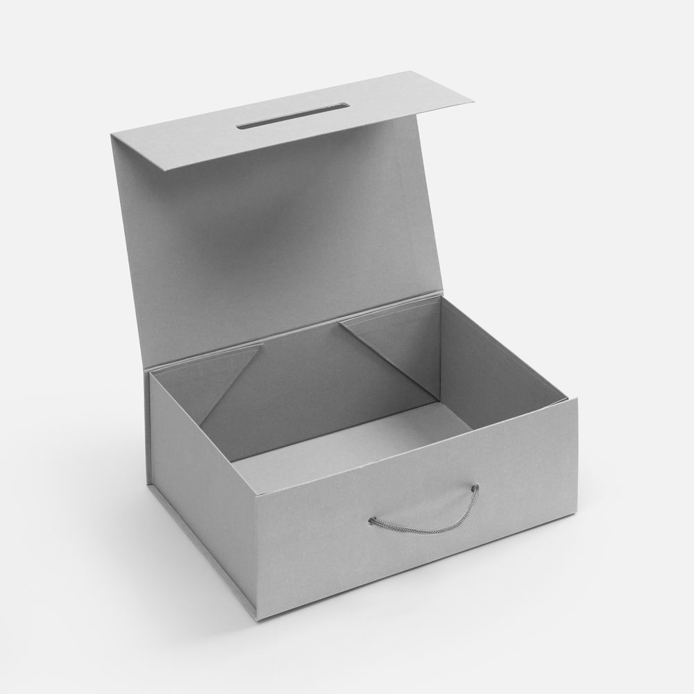 Коробка складная New Case Fold, серая (Изображение 3)