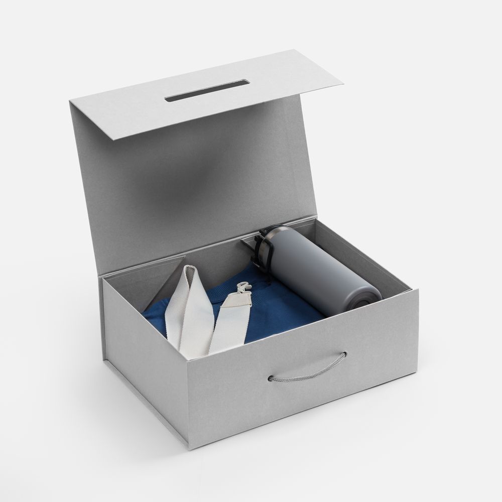 Коробка складная New Case Fold, серая (Изображение 4)