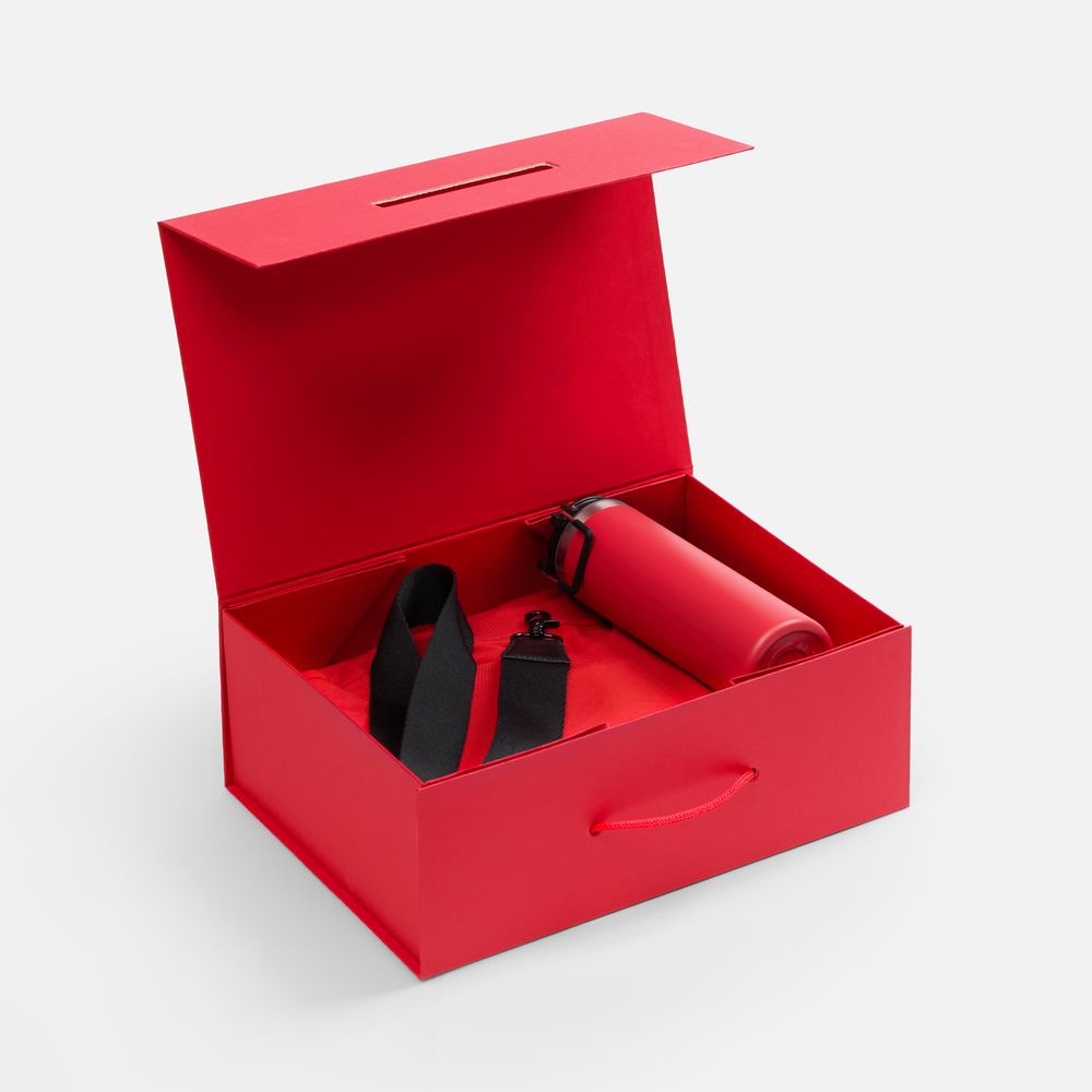 Коробка складная New Case Fold, красная (Изображение 4)