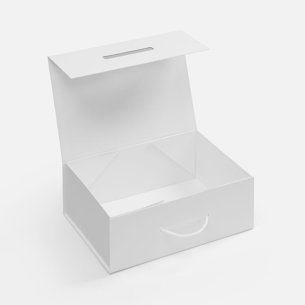 Коробка складная New Case Fold, белая (Изображение 3)
