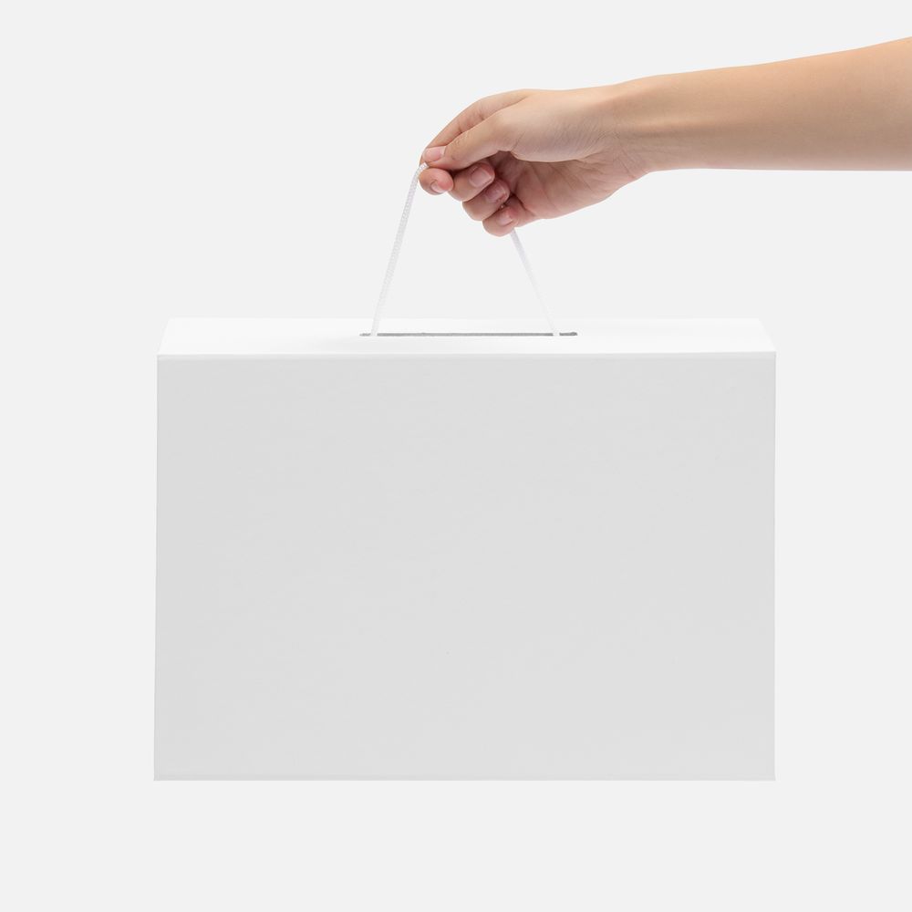 Коробка складная New Case Fold, белая (Изображение 6)