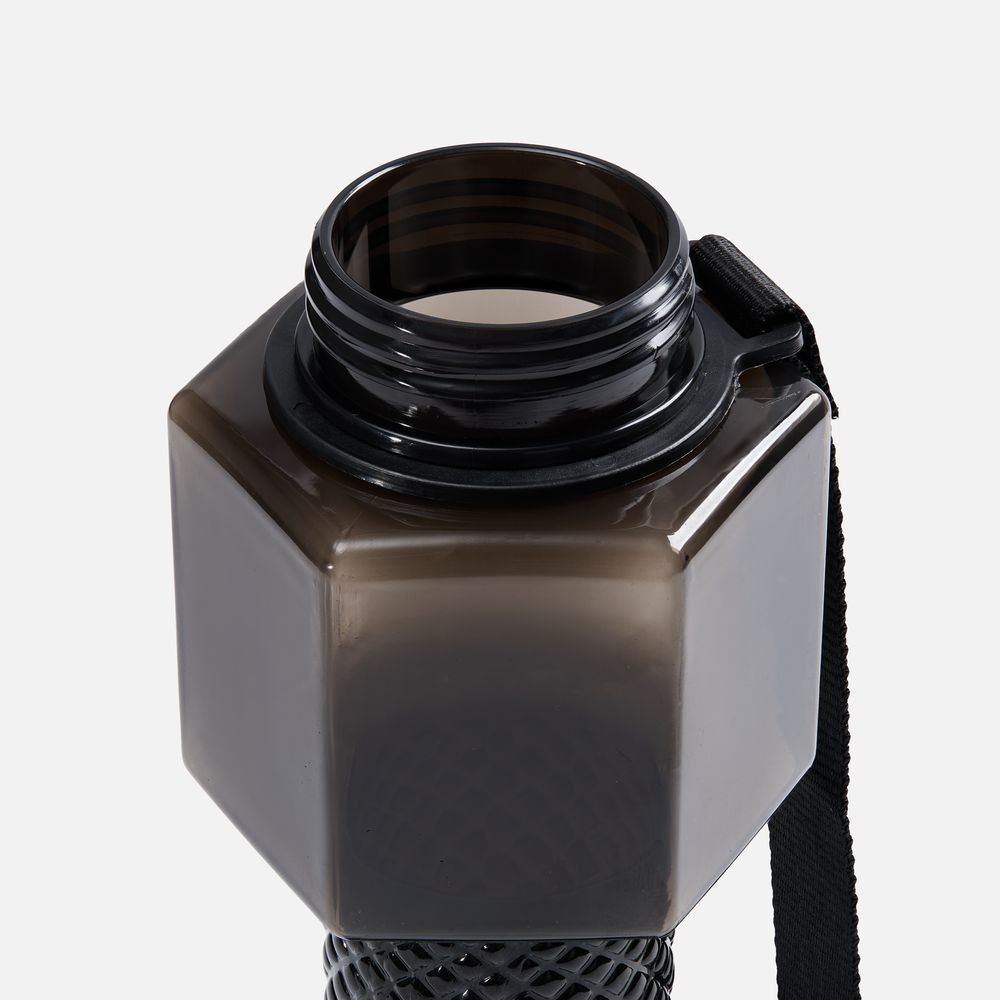 Бутылка для воды Hantelis, черная (Изображение 2)