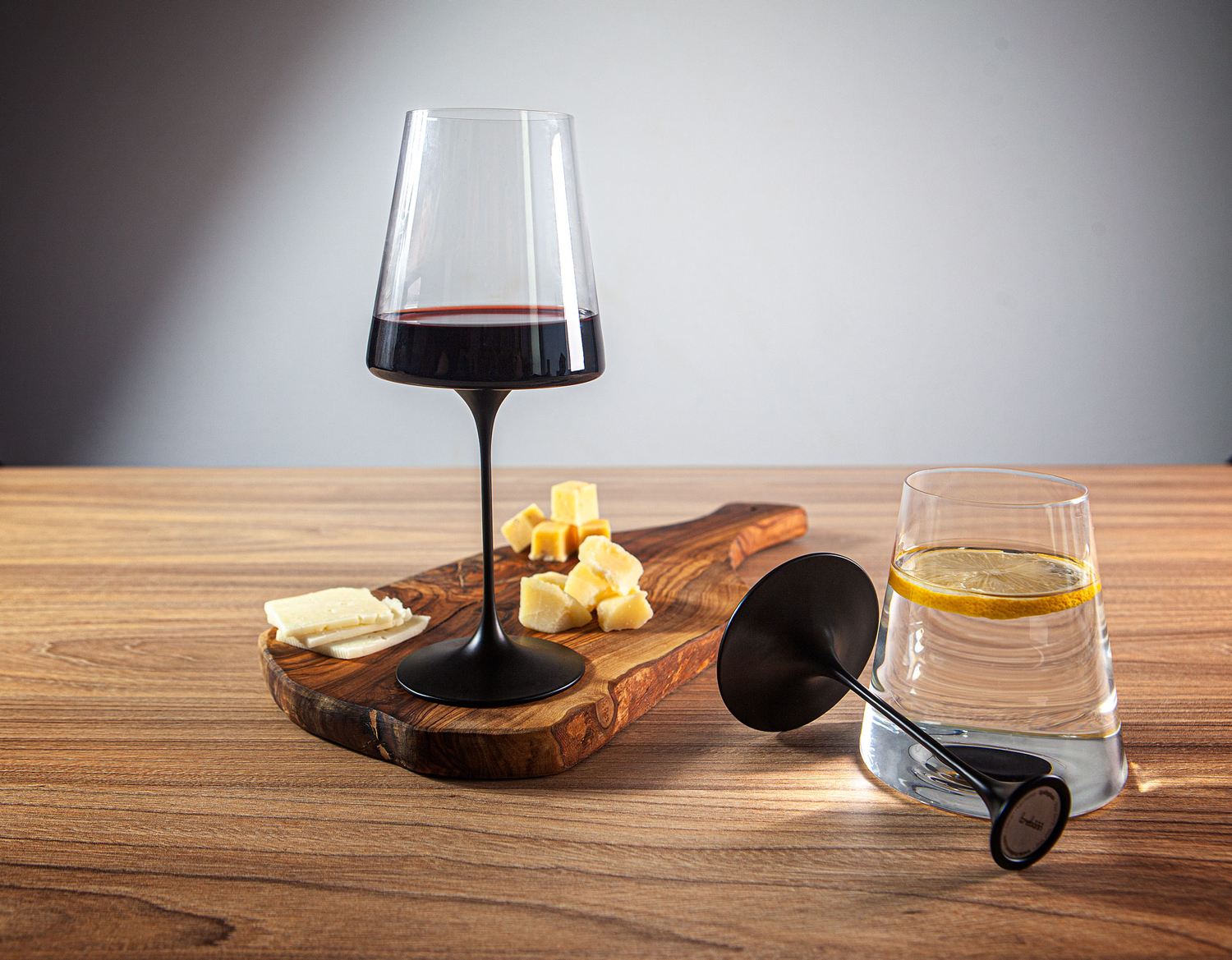 Хрустальный бокал для игристого вина на магните Trebonn SplitGlass, 2 шт, 320 мл (Изображение 9)