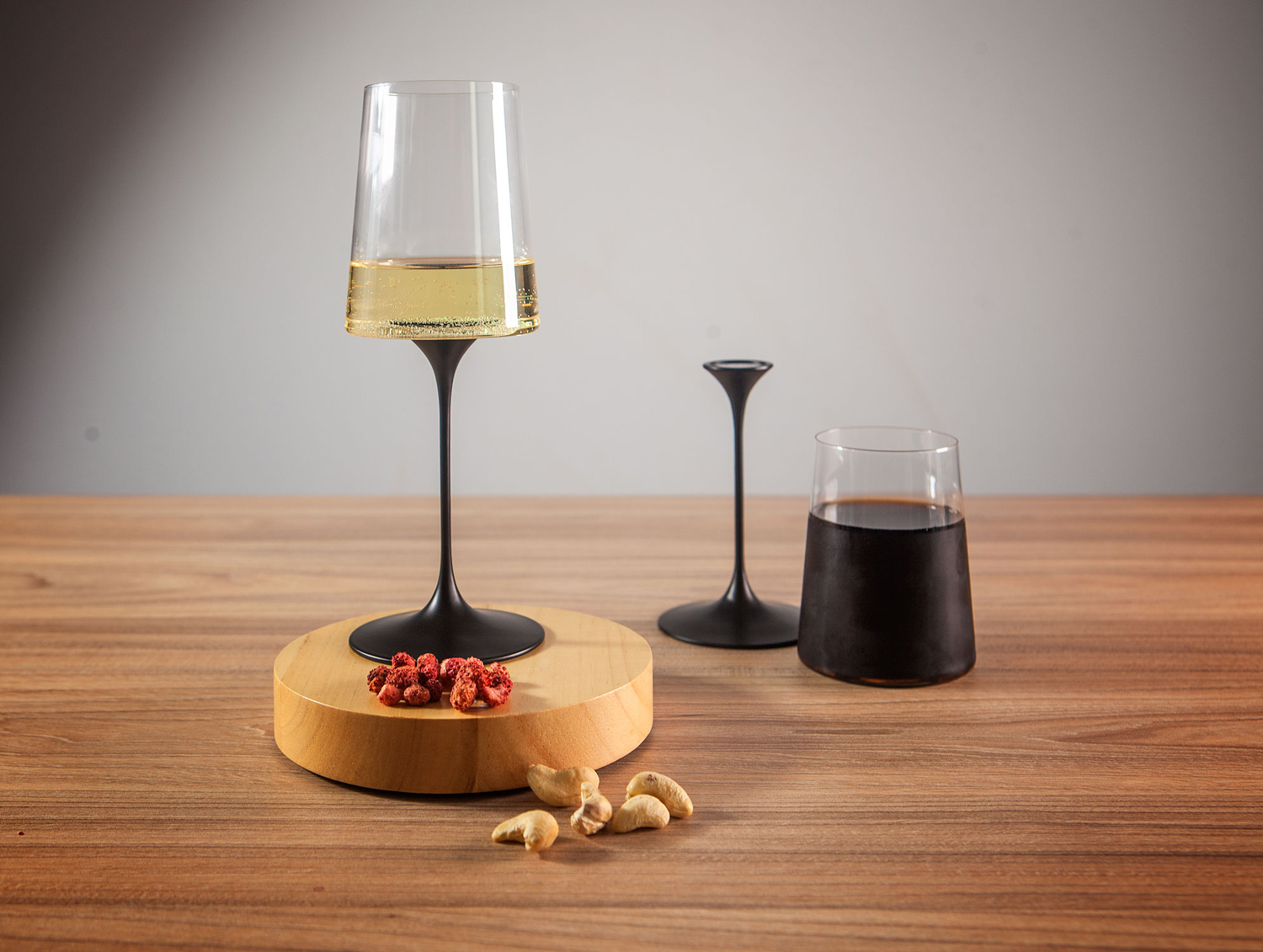 Хрустальный бокал для игристого вина на магните Trebonn SplitGlass, 2 шт, 320 мл (Изображение 10)