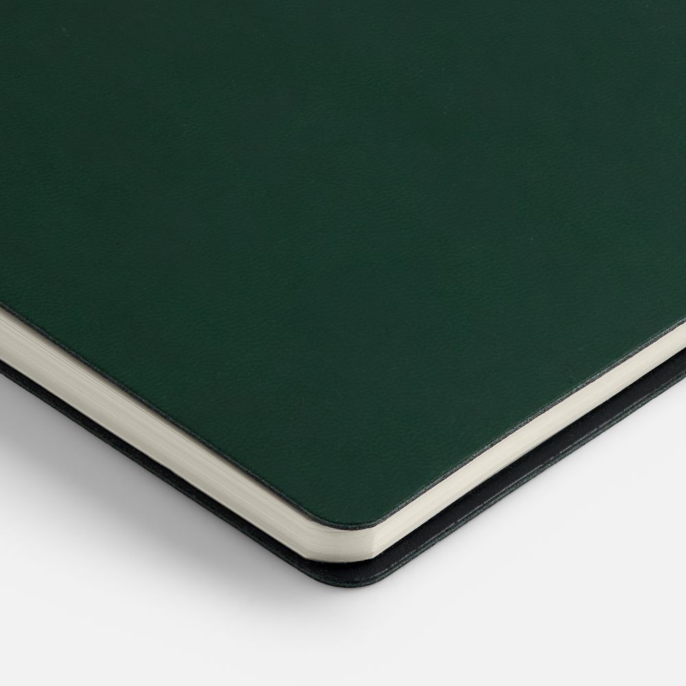 Блокнот Verso в клетку, зеленый, ver.2 (Изображение 5)