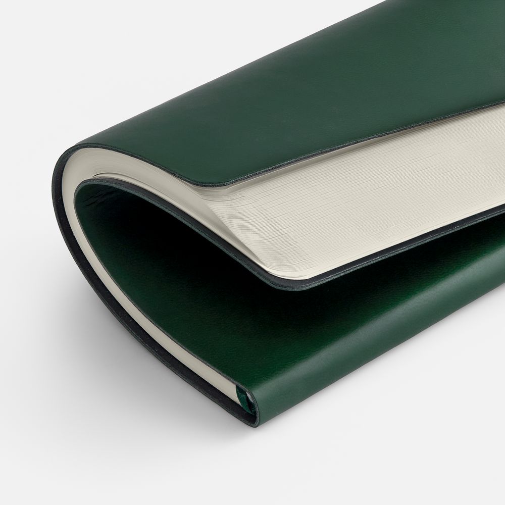 Блокнот Verso в клетку, зеленый, ver.2 (Изображение 6)