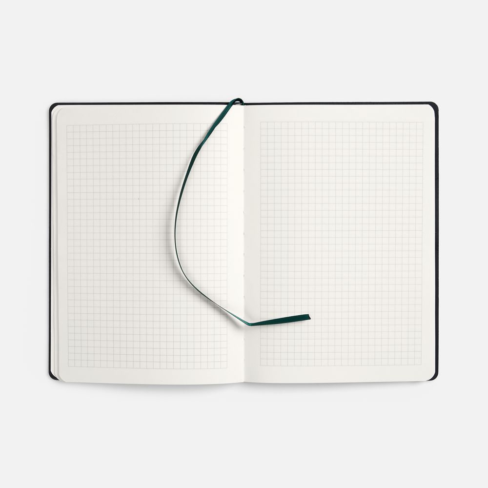 Блокнот Verso в клетку, зеленый, ver.2 (Изображение 8)