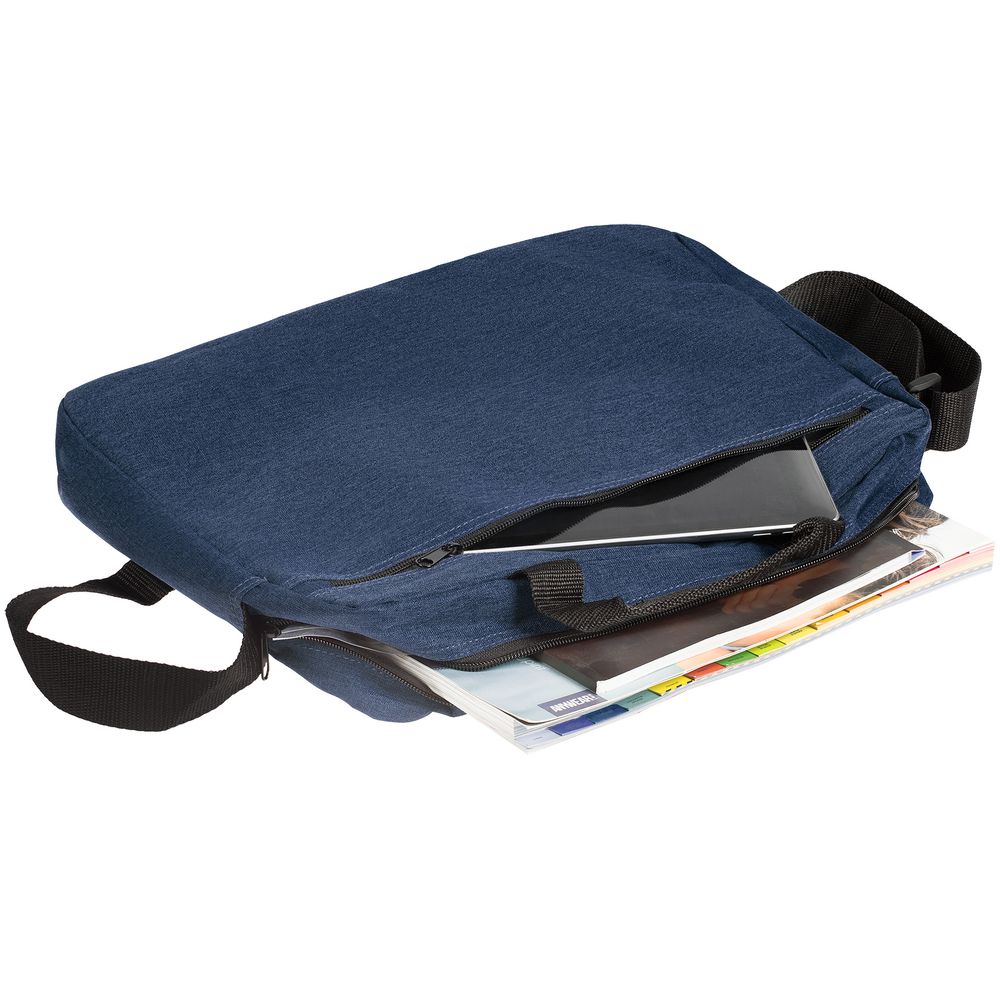 Конференц-сумка Member, темно-синяя (Изображение 6)