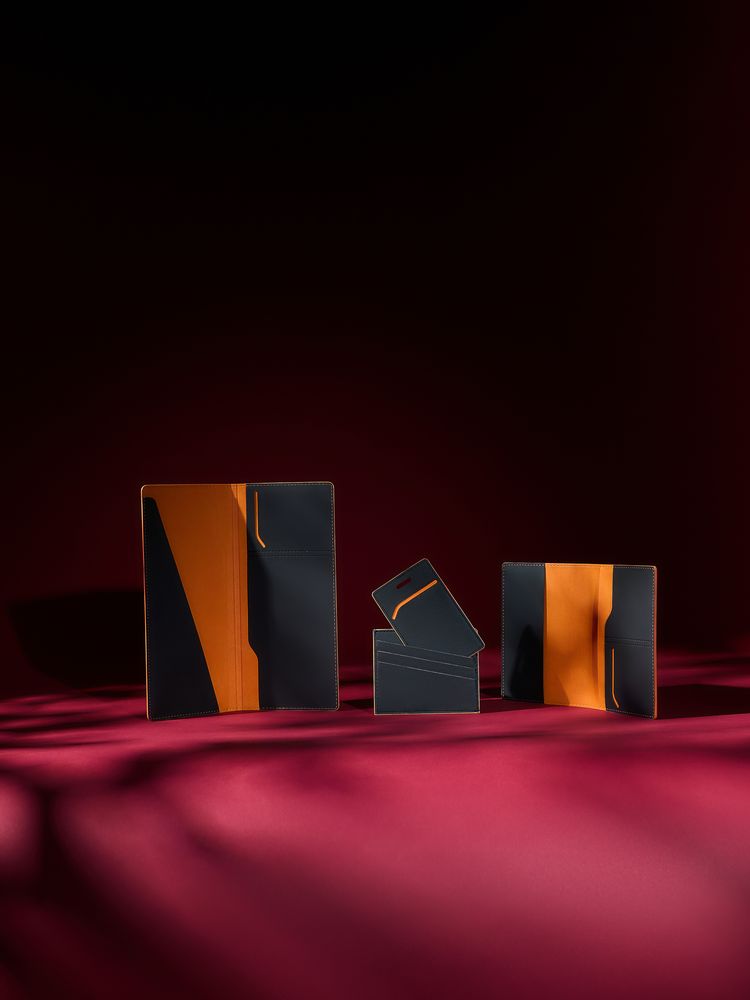 Дорожный органайзер Multimo, черный с оранжевым (Изображение 5)