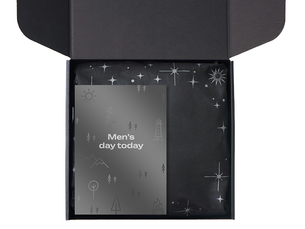 Подарочный набор Re:m. Step  с термосом, перчатками и сумкой (медный)  (Изображение 3)