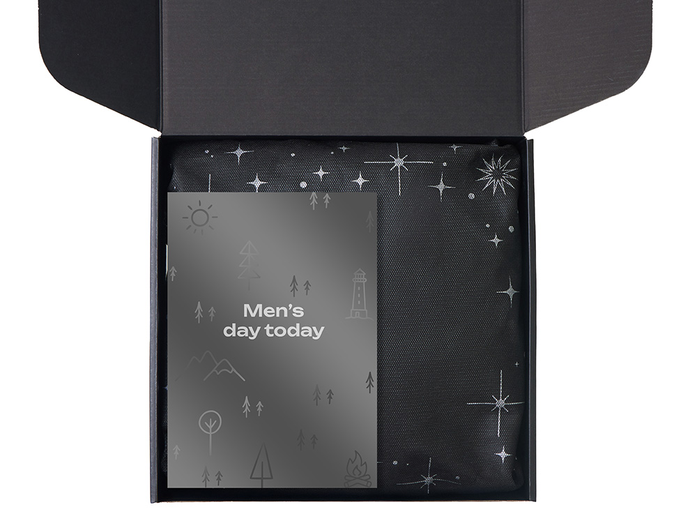 Подарочный набор Re:m. Step  с термосом, перчатками и сумкой (красный)  (Изображение 3)