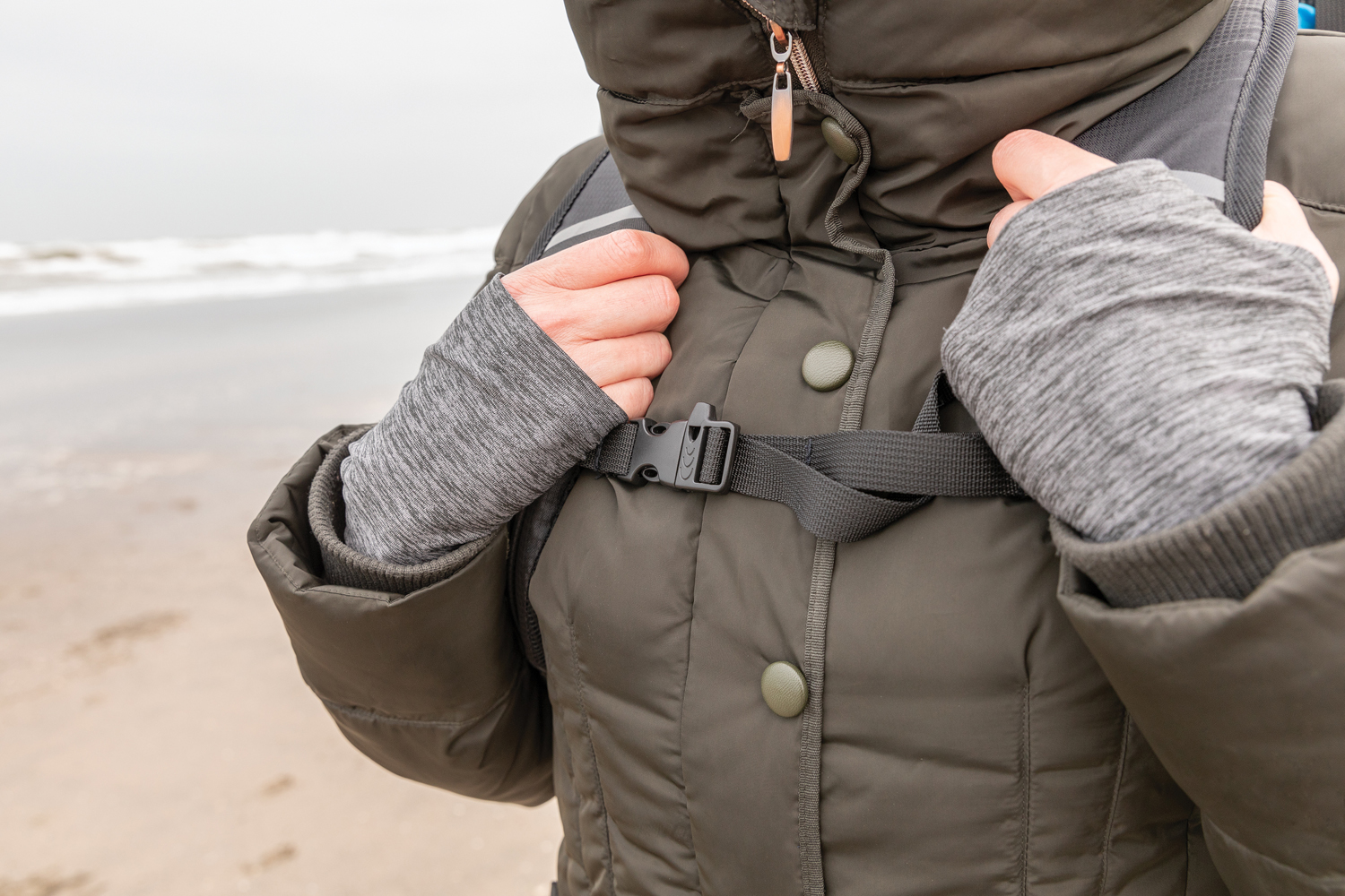 Большой походный рюкзак Explorer, 40 л (без ПВХ) (Изображение 18)