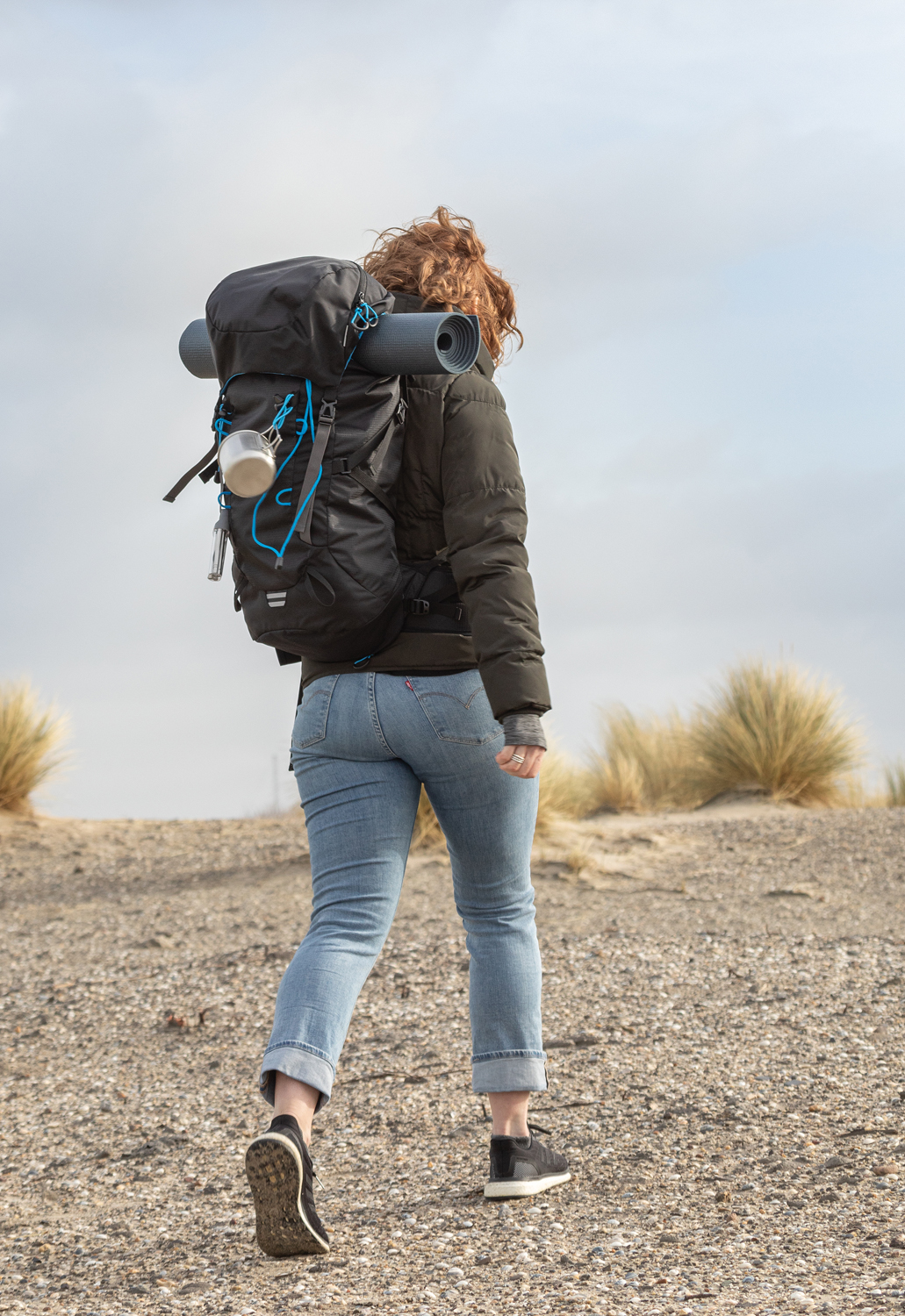 Большой походный рюкзак Explorer, 40 л (без ПВХ) (Изображение 17)